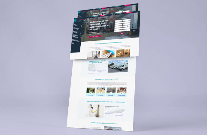 Concraft website home page