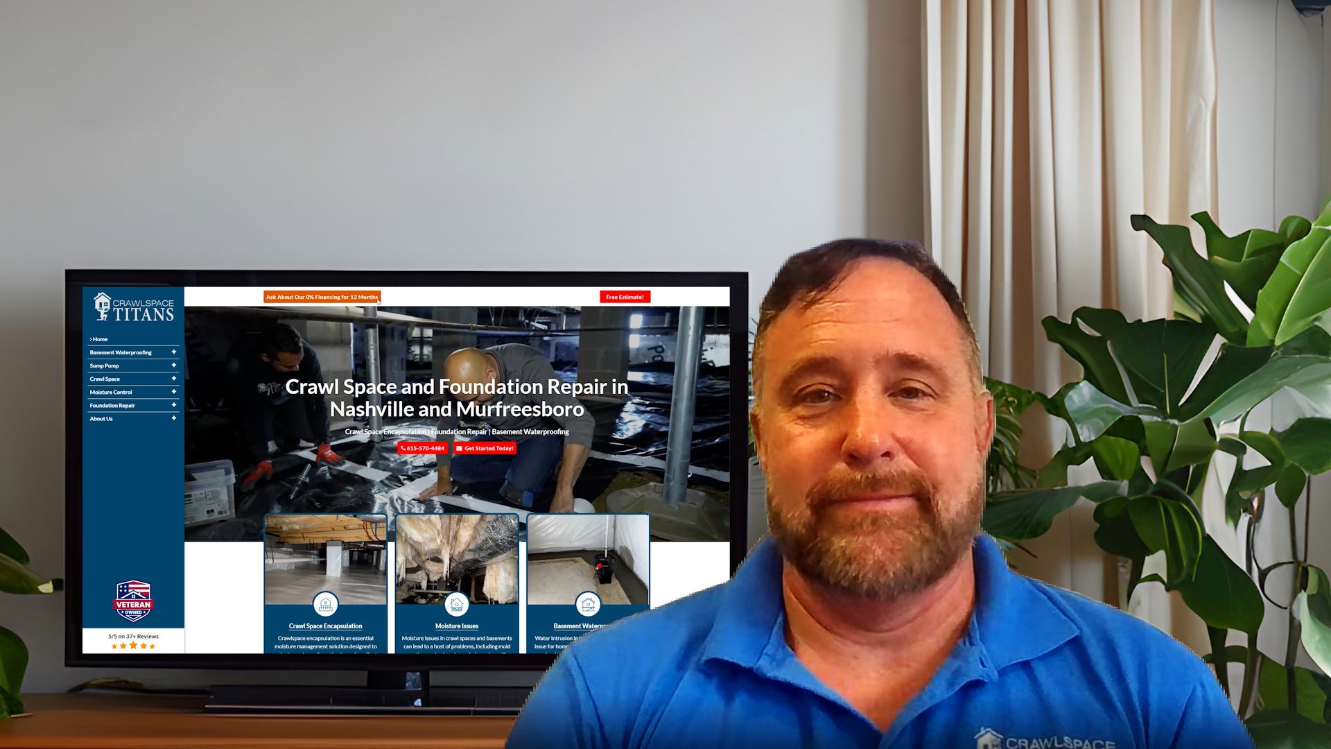 Crawl Space Titans testimonial video thumbnail