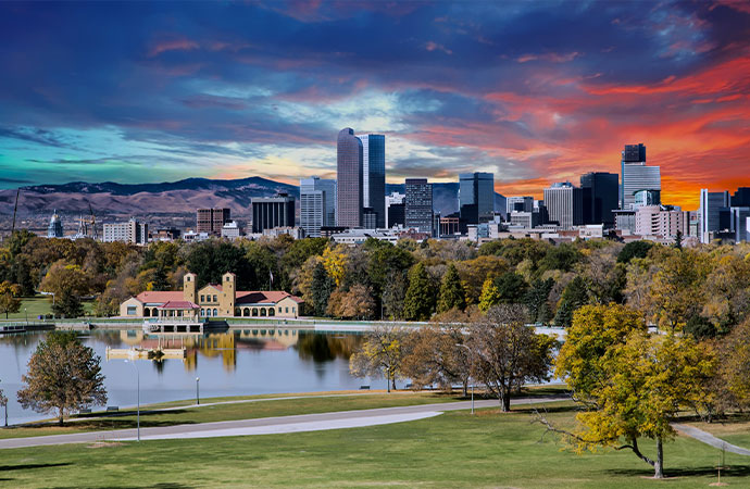 Denver city view