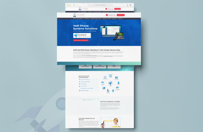 Easier communications voip phone system website