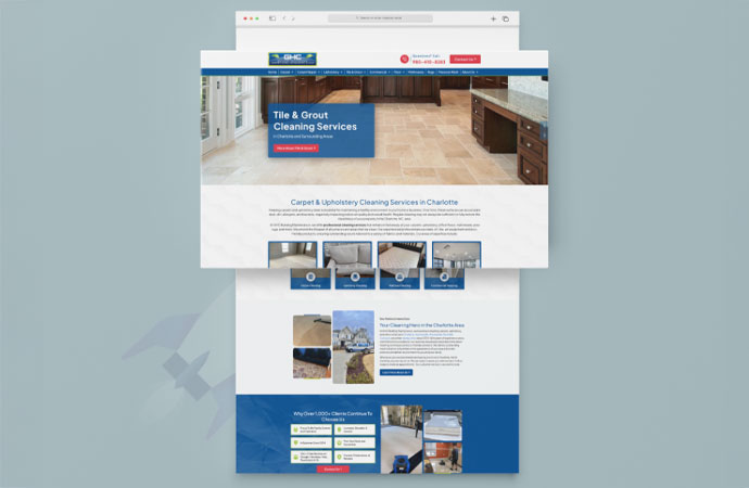 GHC Cleaning homepage