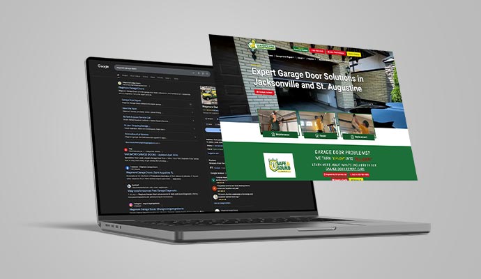 Local SEO strategy for garage door companies