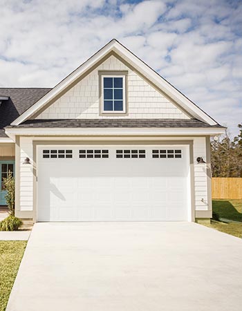 Residential garage door