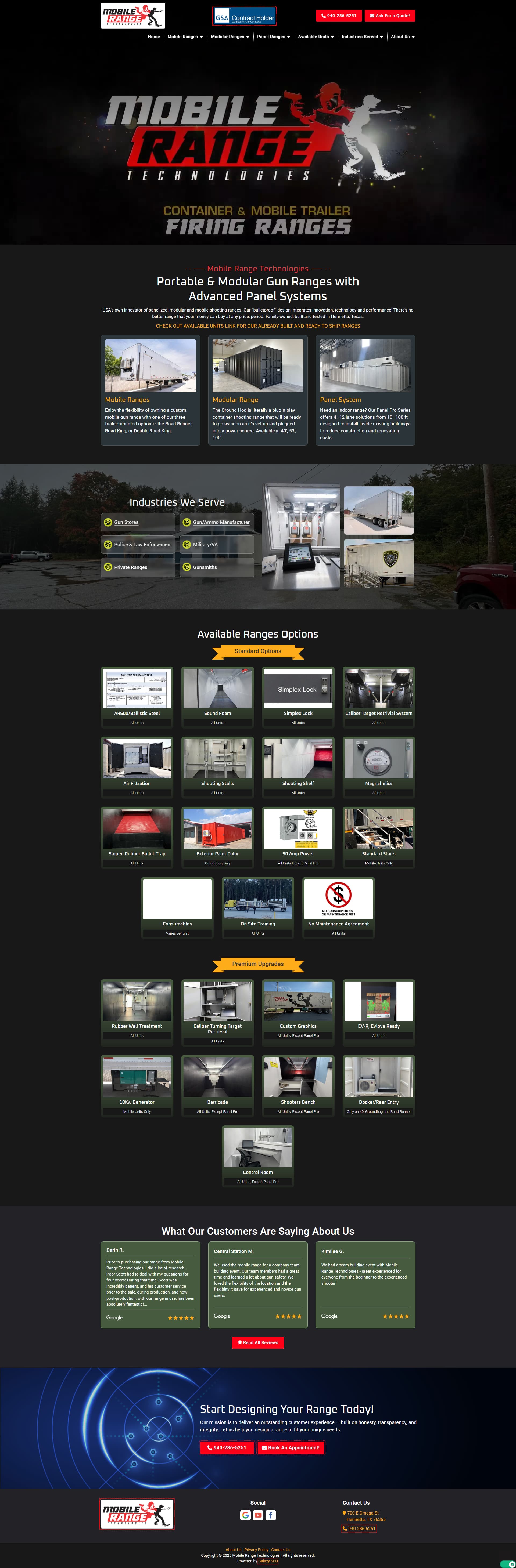 Mobile Range Technologies