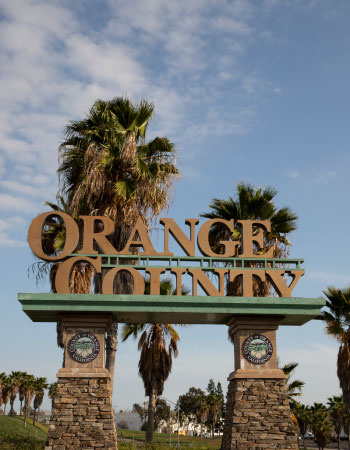 Orange county in california