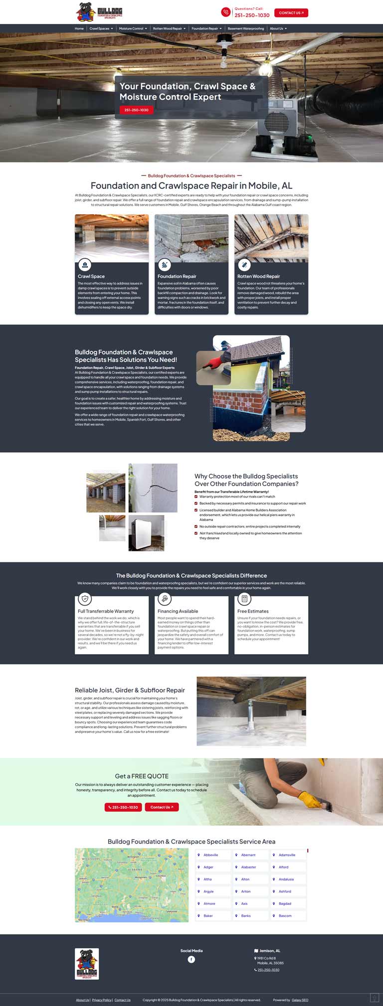 Bulldog Foundation & Crawlspace Specialists