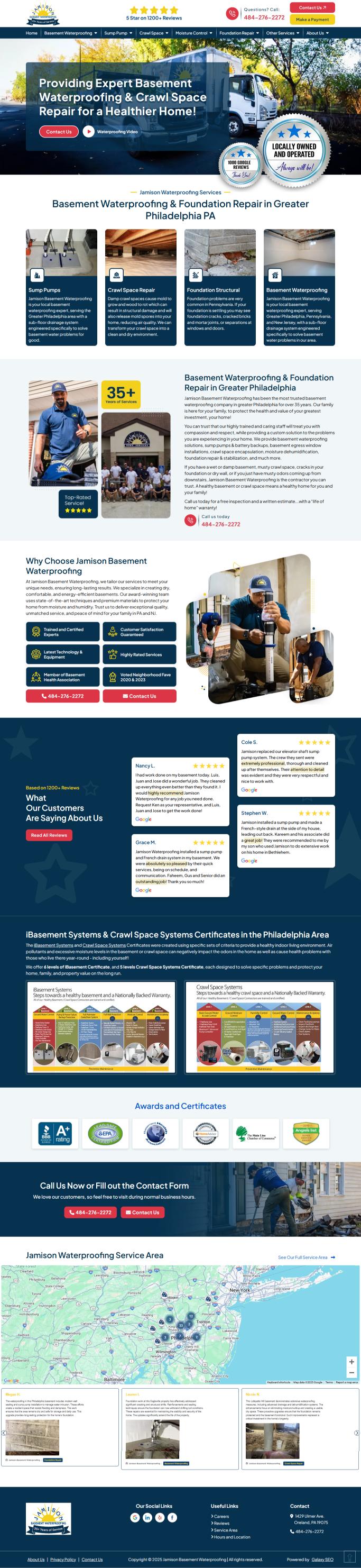 Jamison Basement Waterproofing