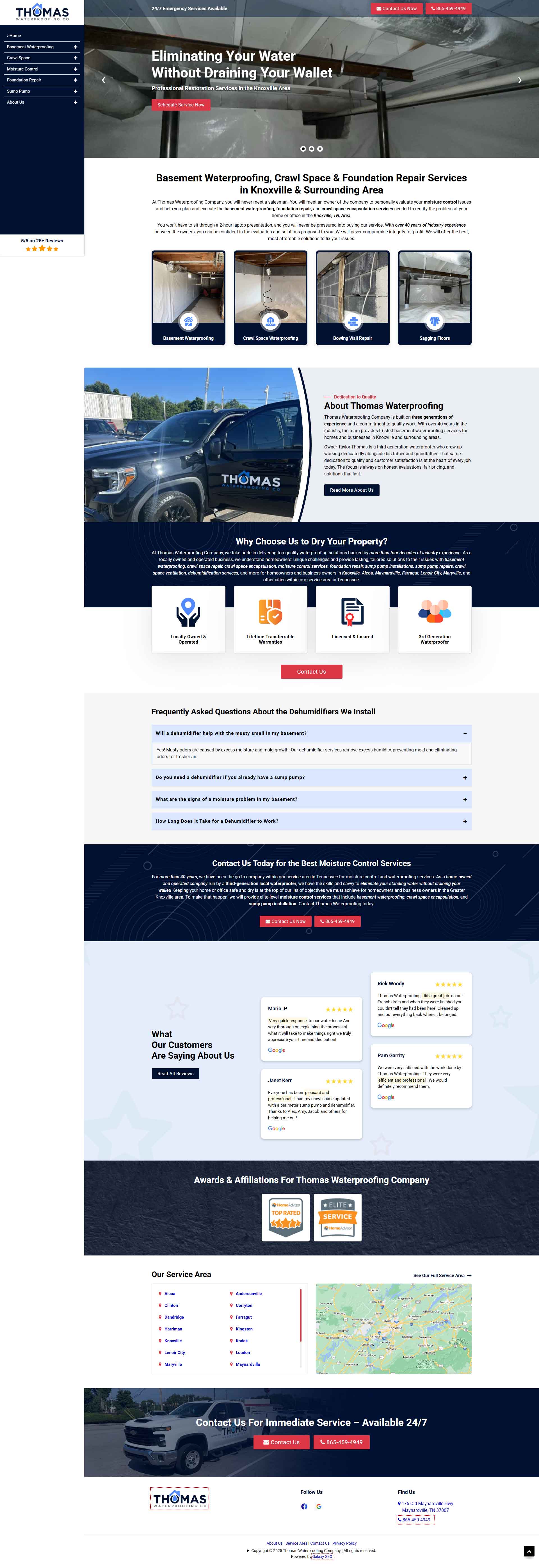 Thomas Waterproofing Company