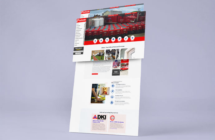Panhandle Cleaning & Restoration home page