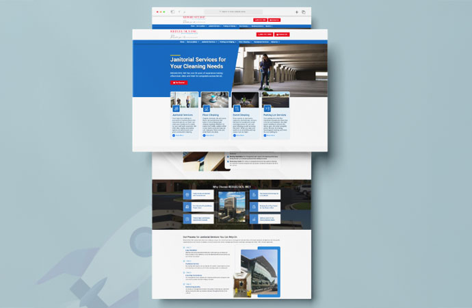 Redlee/SCS, INC website view